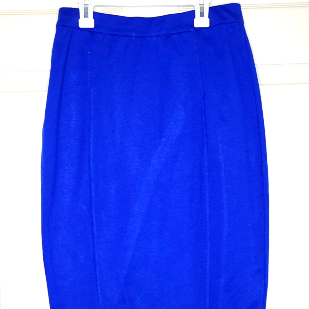 The Limited, Royal Blue fitted skirt, size 6